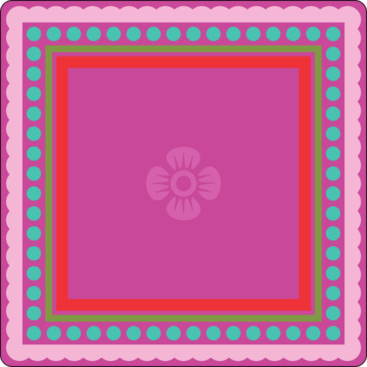 Bright and Bold Mat by The Bam Bar