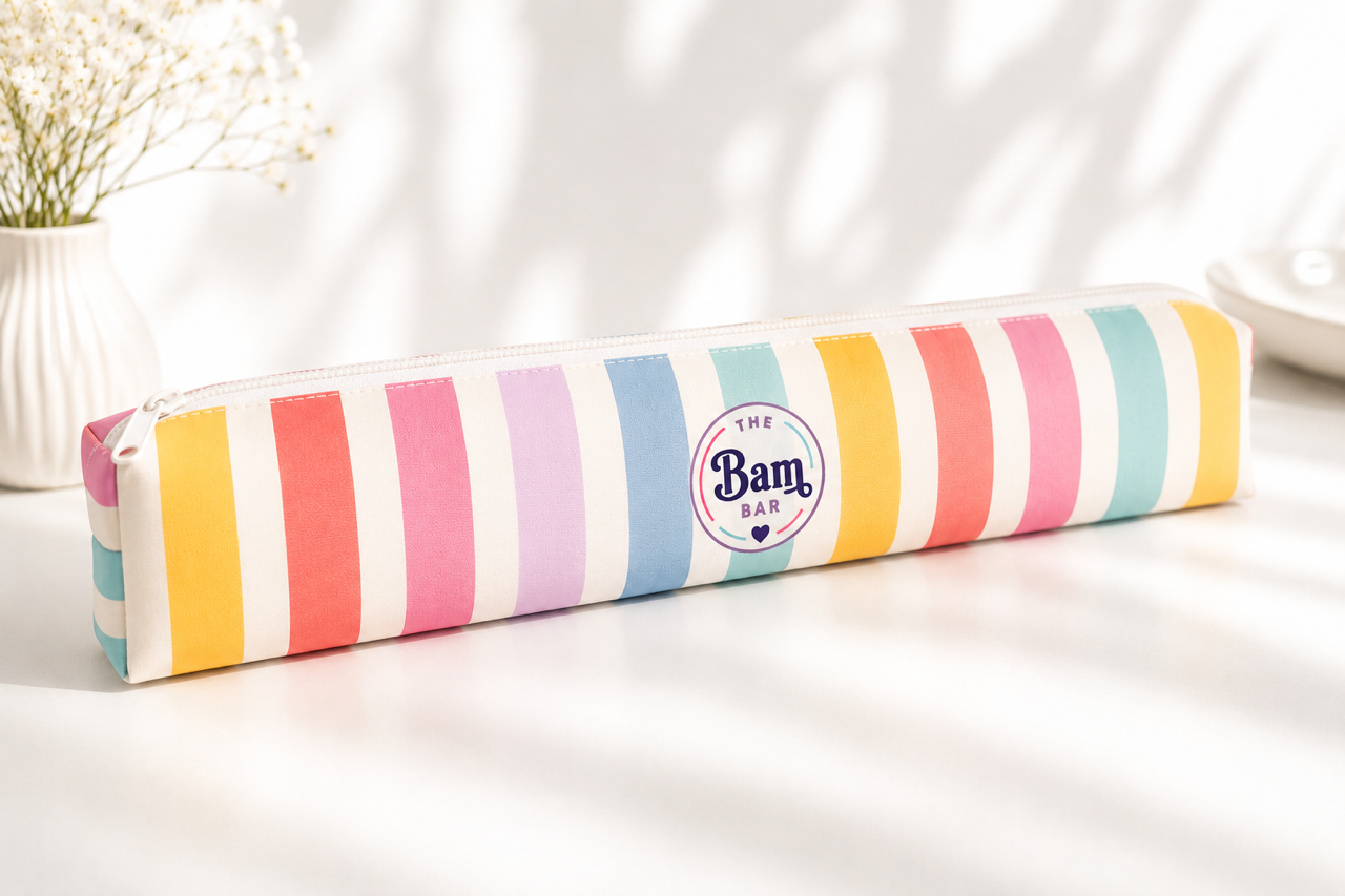 Candy Stripe Rack Bag