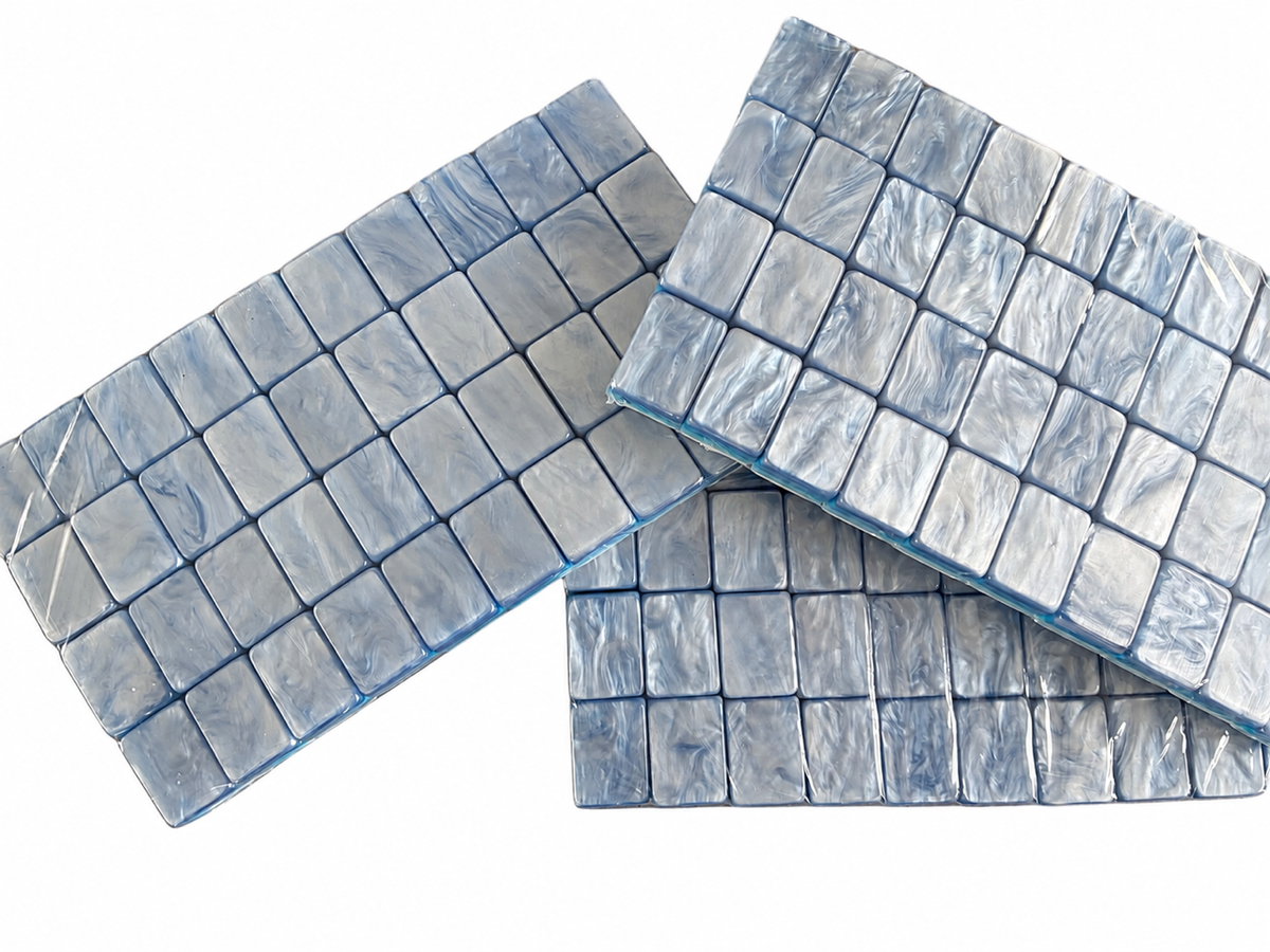 Blue Marble Acrylic Tiles