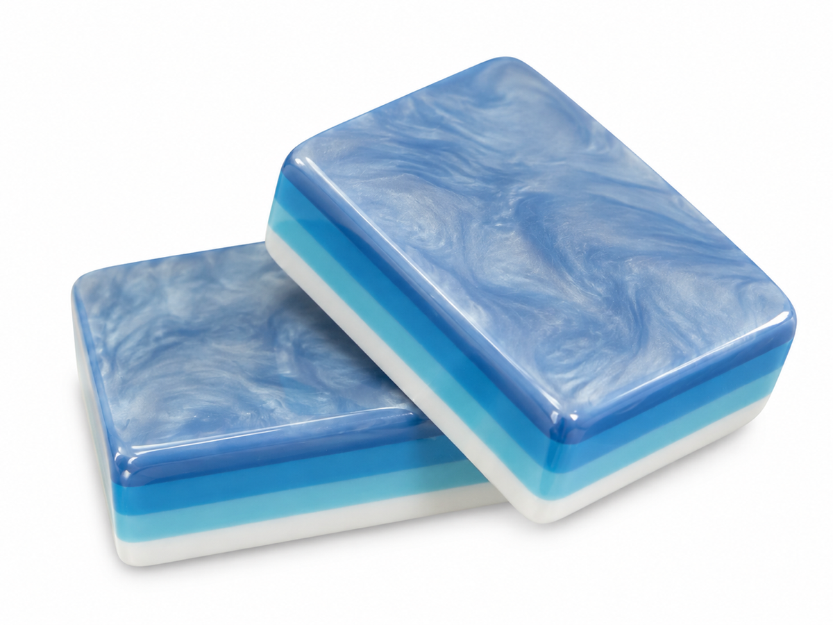 Blue Marble Acrylic Tiles
