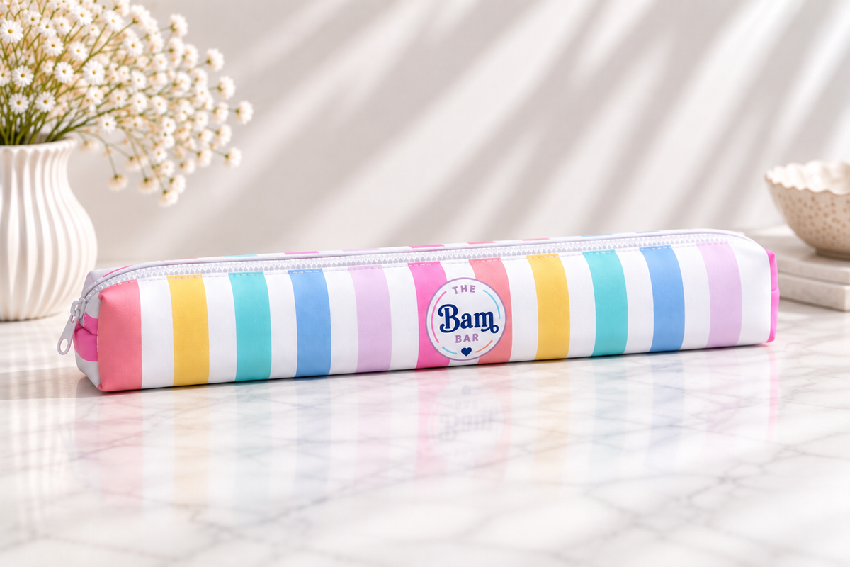 Candy Stripe Rack Bag