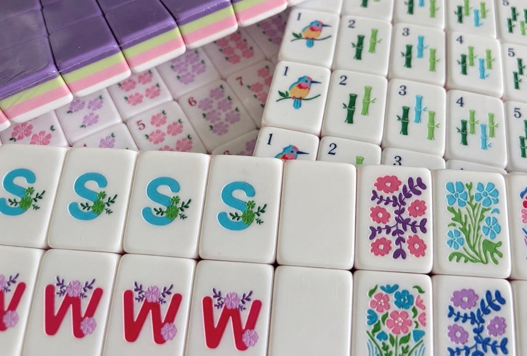 Floral Garden Acrylic Tiles - Full set overview