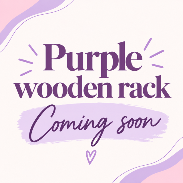 Lavender Dusk Wooden Racks